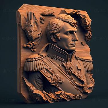 3D model Napoleon Total War game (STL)